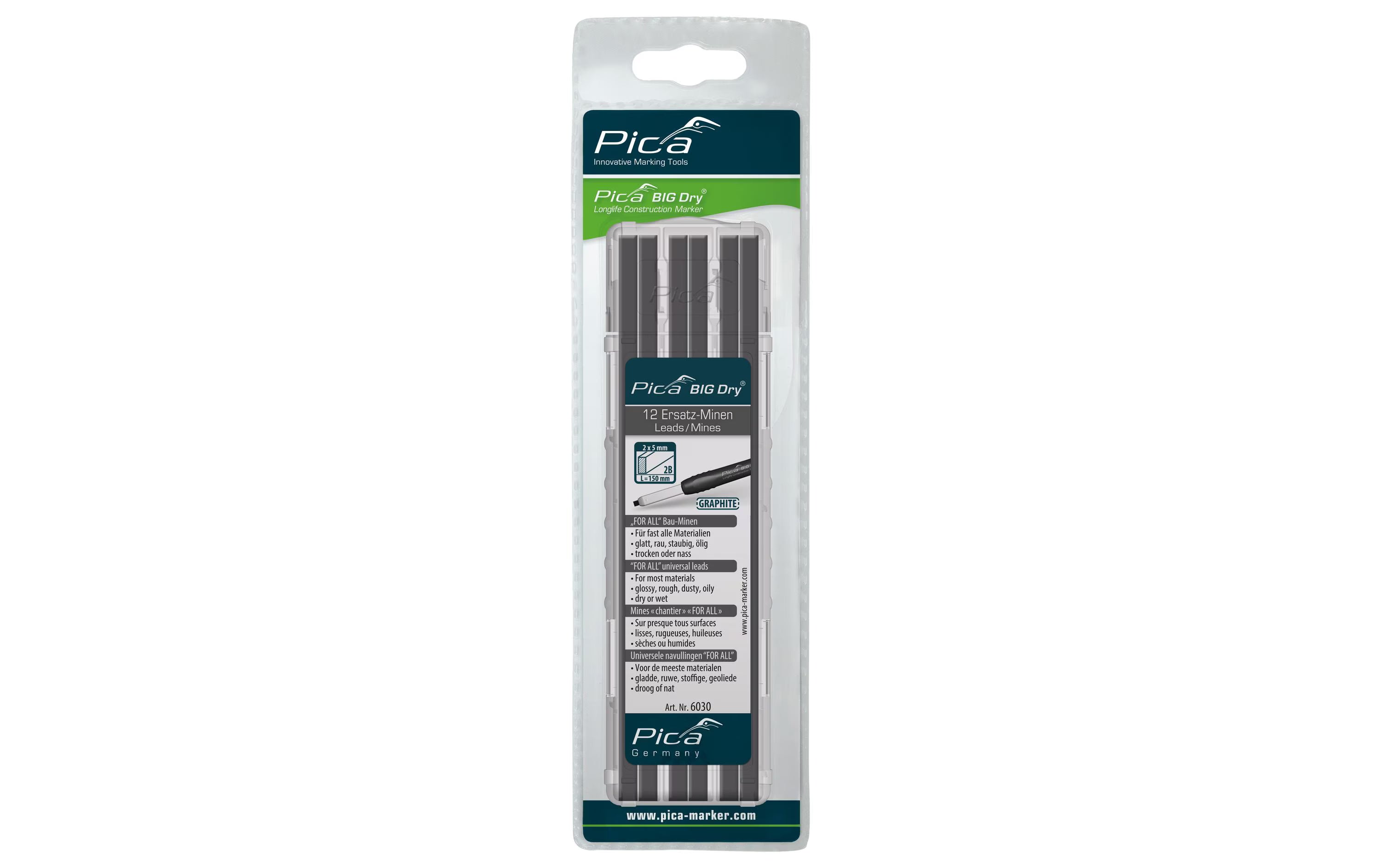 Pica Ersatzminen-Set Pica BIG-Dry FOR ALL