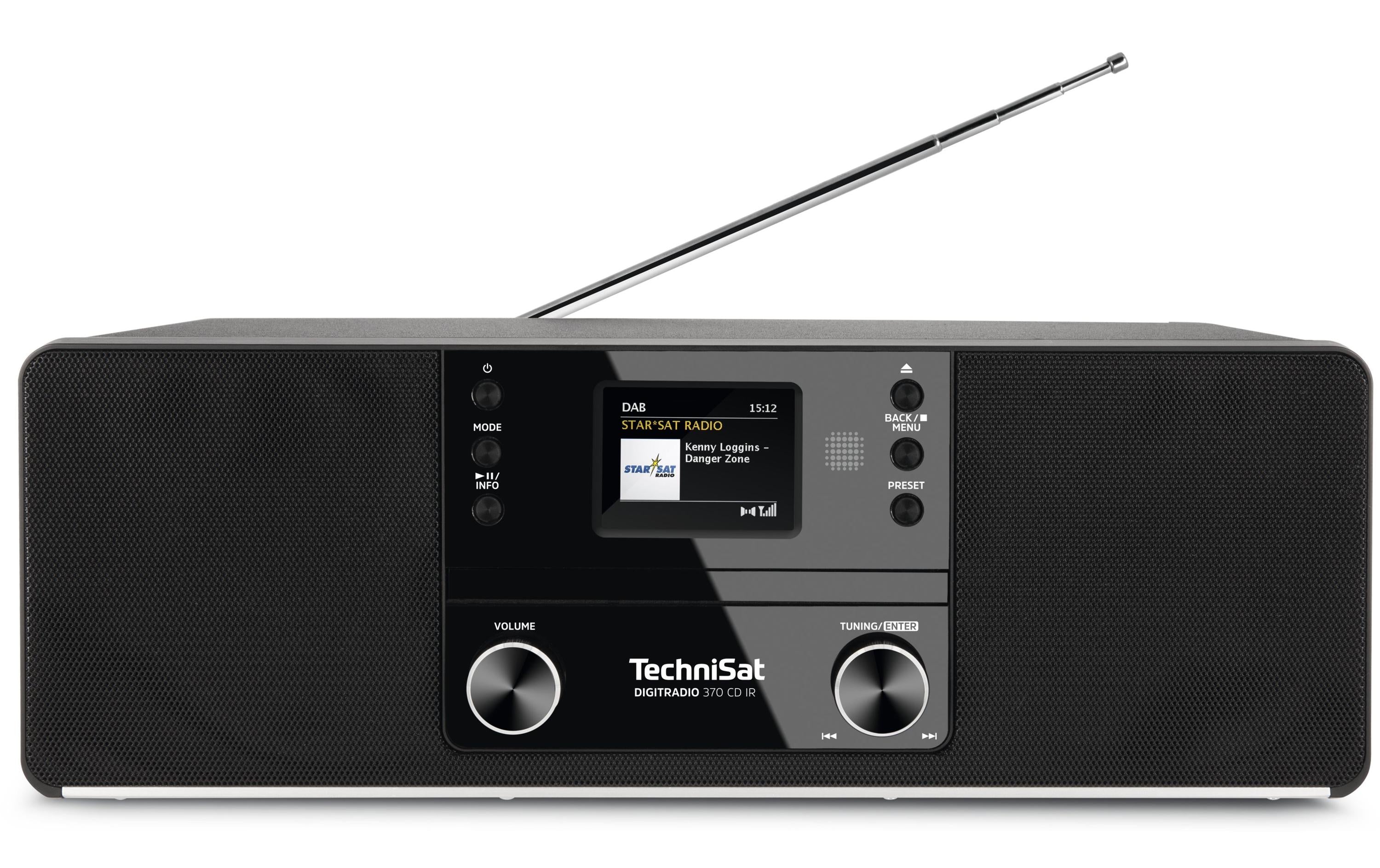 Technisat DAB+ Radio DigitRadio 370 CD IR