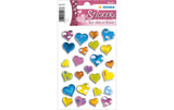 Herma Sticker Herzen Stone 3D