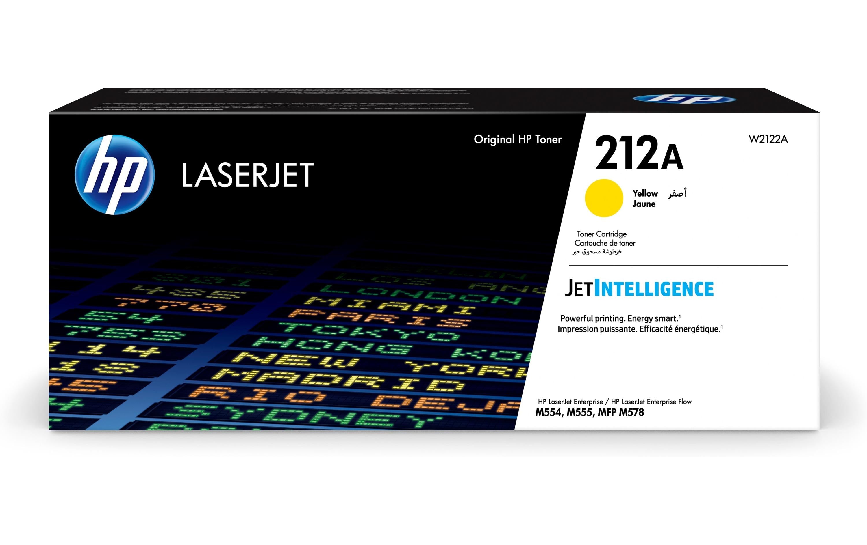 HP, Toner Nr.212A (W2122A) Yellow