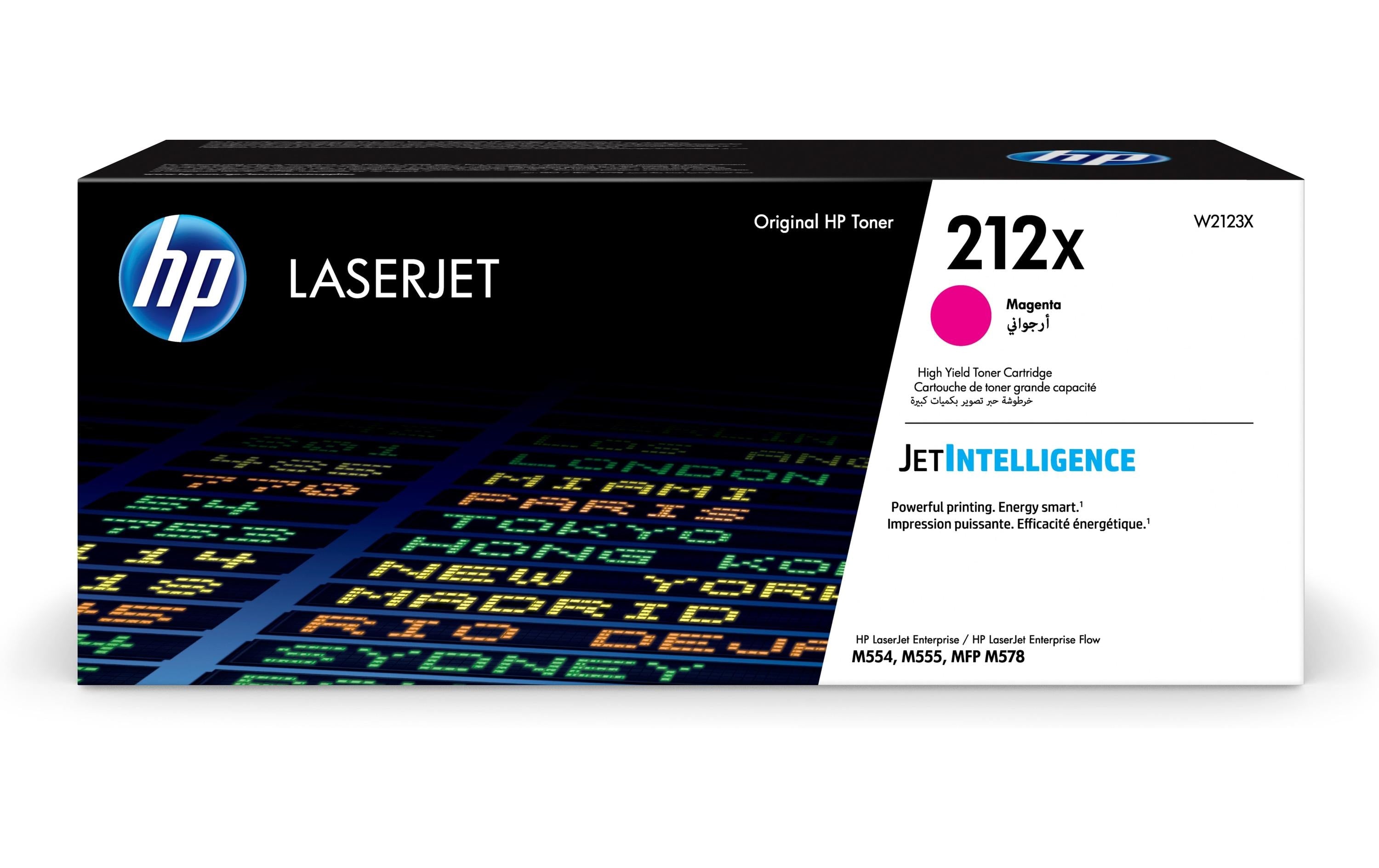 HP, Toner Nr.212X (W2123X) Magenta