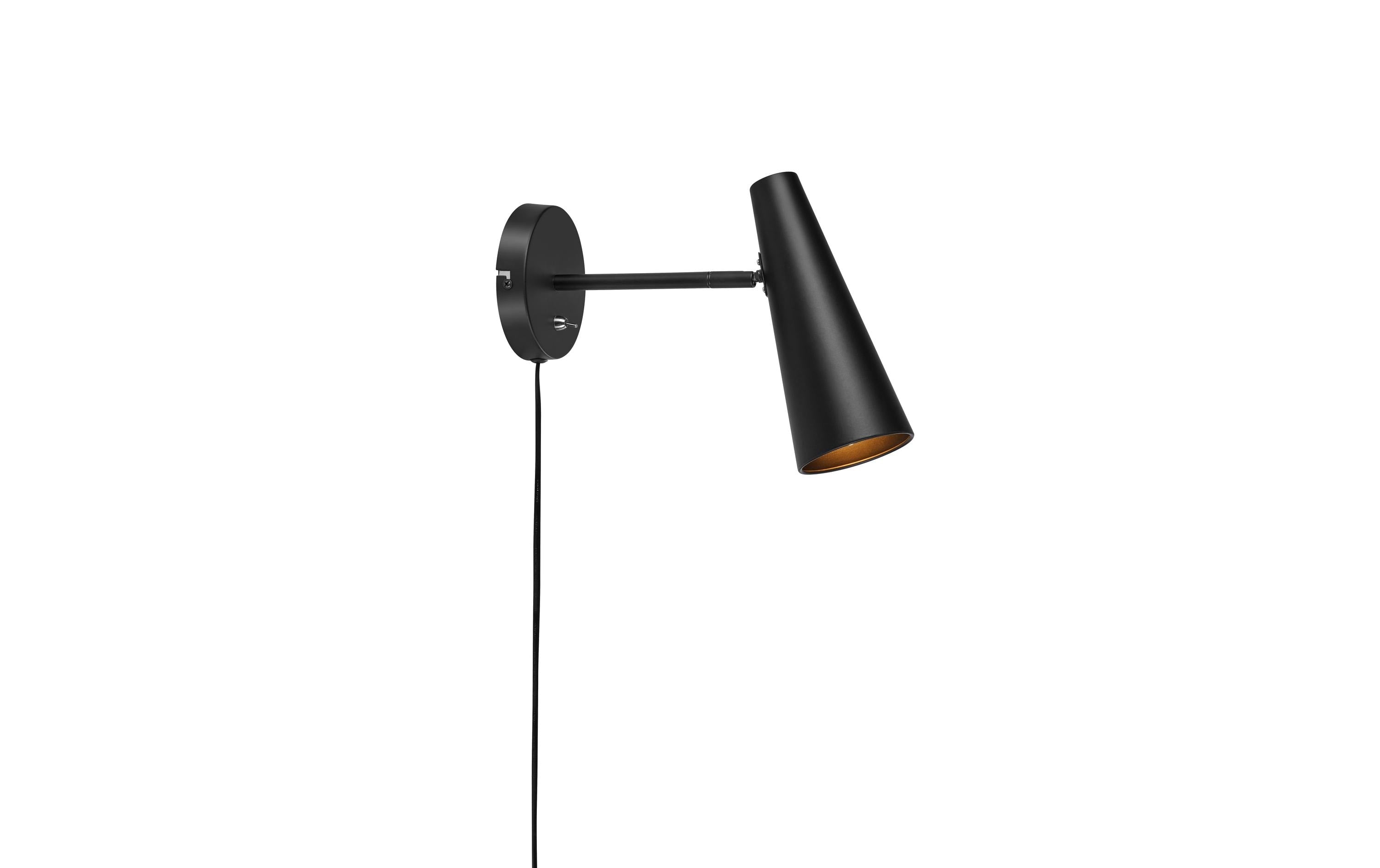 MARKSLOJD Peak 1L Wandleuchte Schwarz