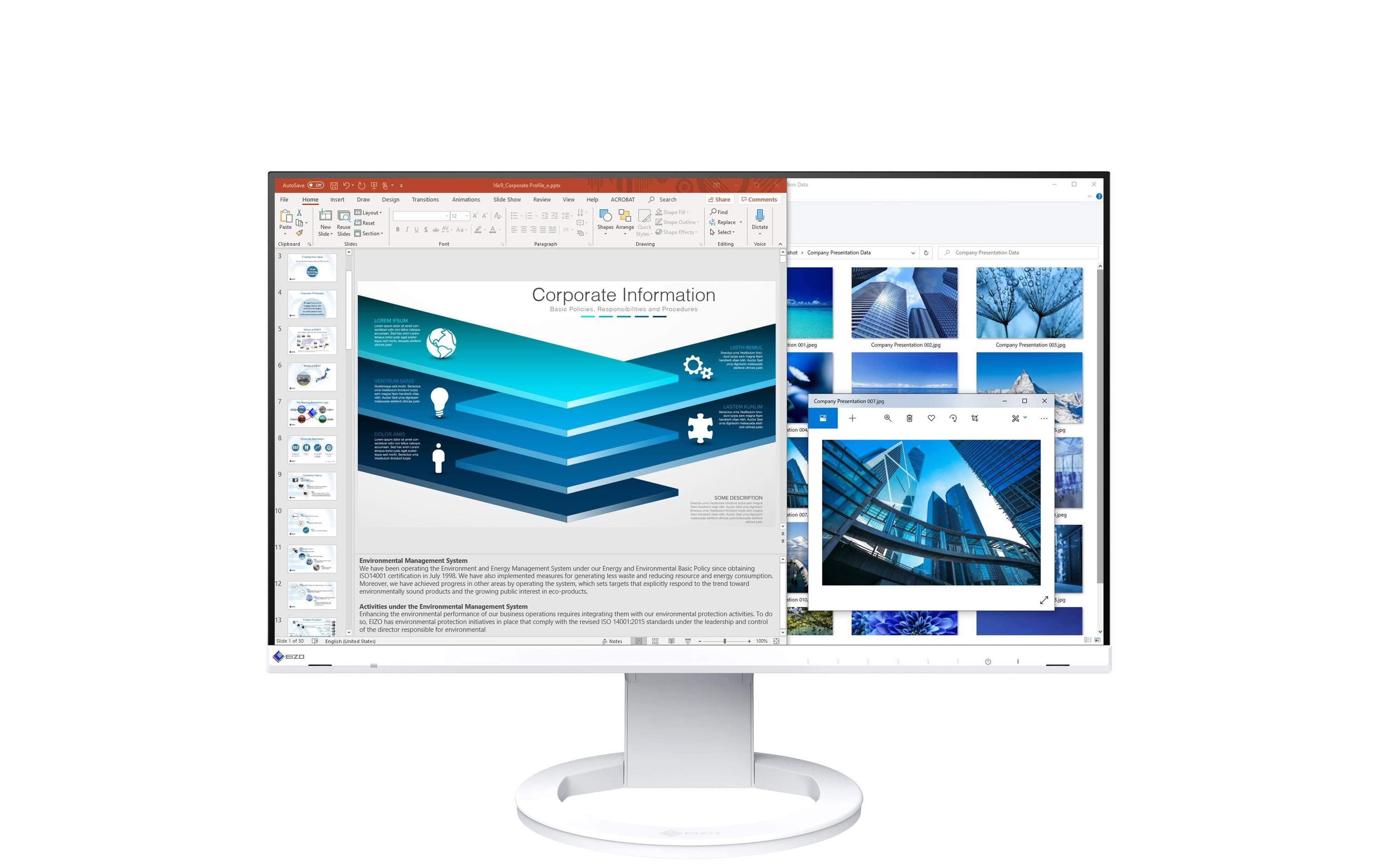 EIZO EV2480-Swiss Edition 24.1 weiss