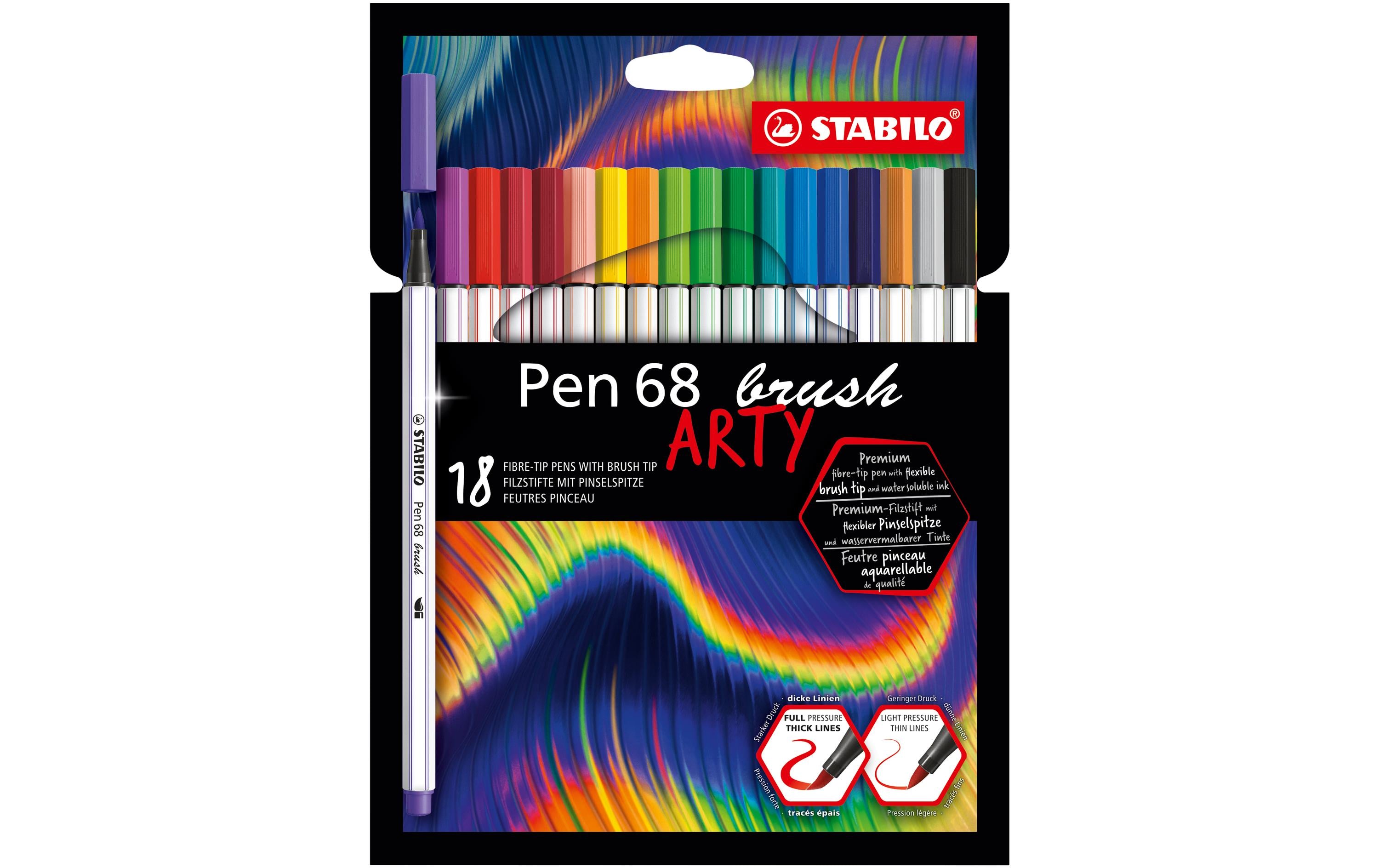 STABILO Pen68 ARTY brush