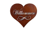 Ambiance Herz Willkommen