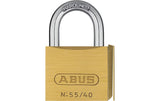 ABUS 55/40 vs. Vorhangschloss
