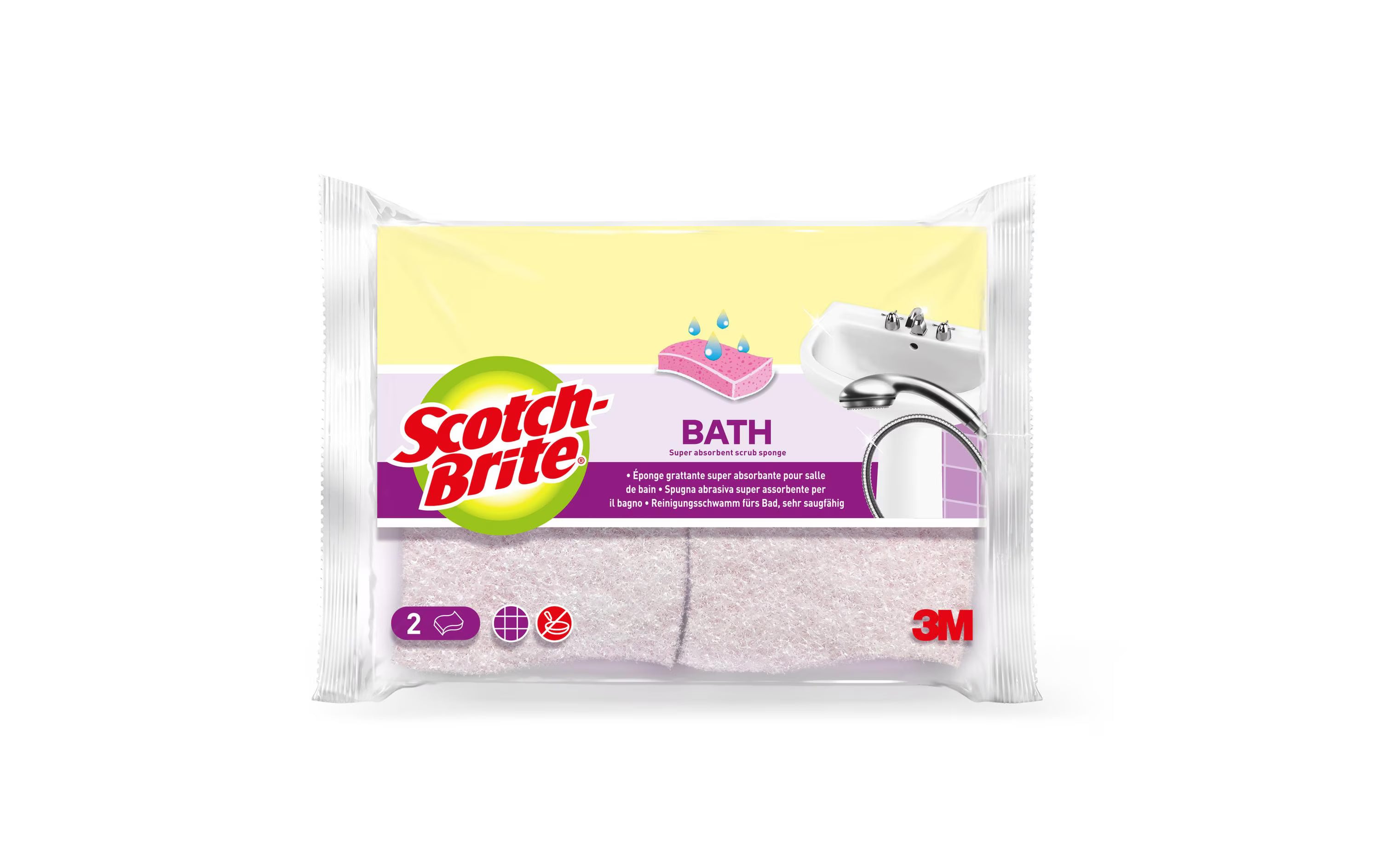 3M Scotch-Brite Bad Naturfaserschwamm