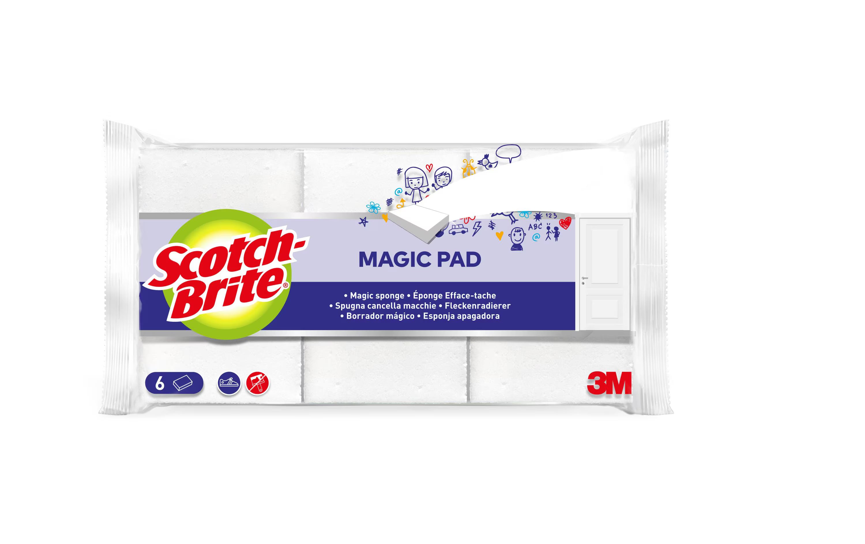 Scotch-Brite Flecken-Radierer Scotch-Brite