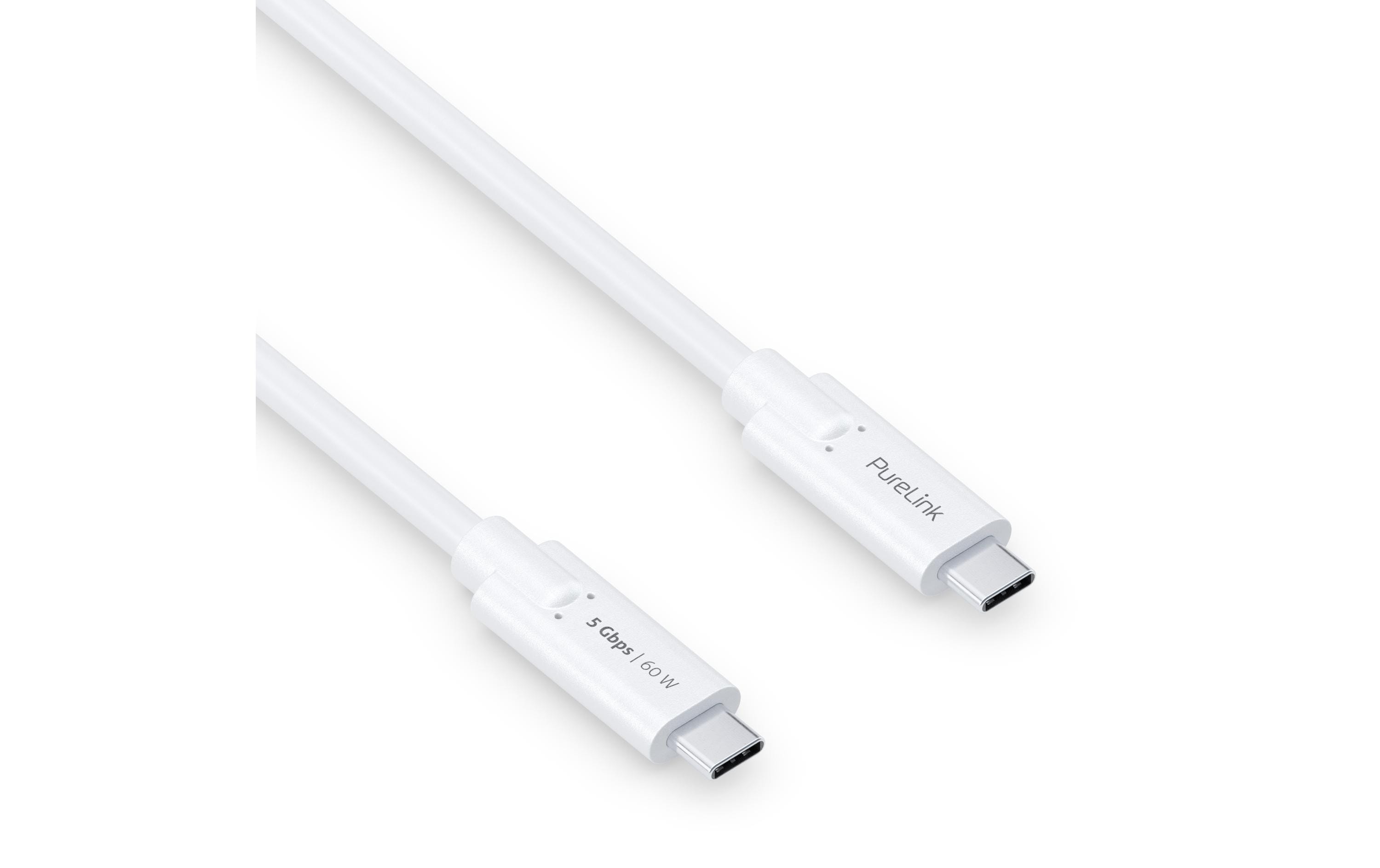 PureLink USB3.1 Gen1 USB-C-C, 1.0m, Weiss