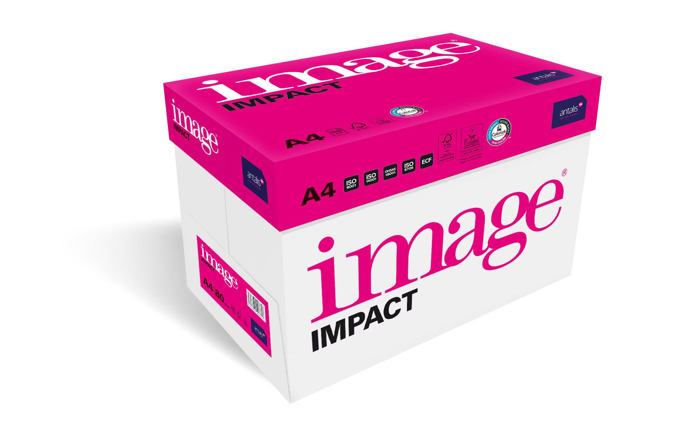 Kopierpapier Image Impact A4, hochweiss