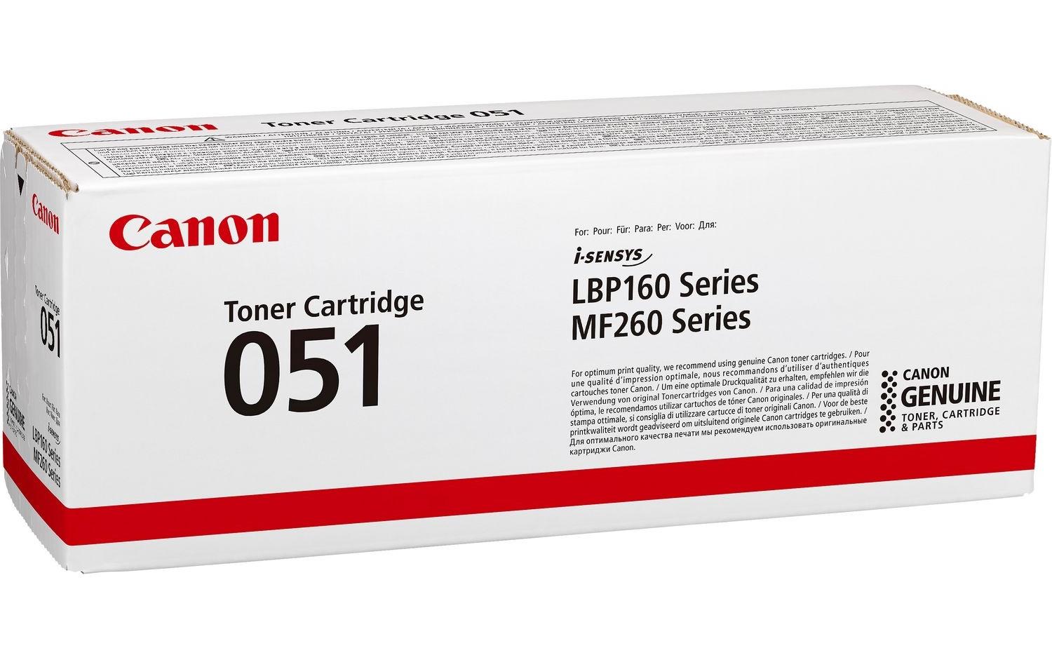 Canon Toner 051 BLK, 2168C002