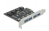 Delock 90509 PCI Express 4x USB 3.0
