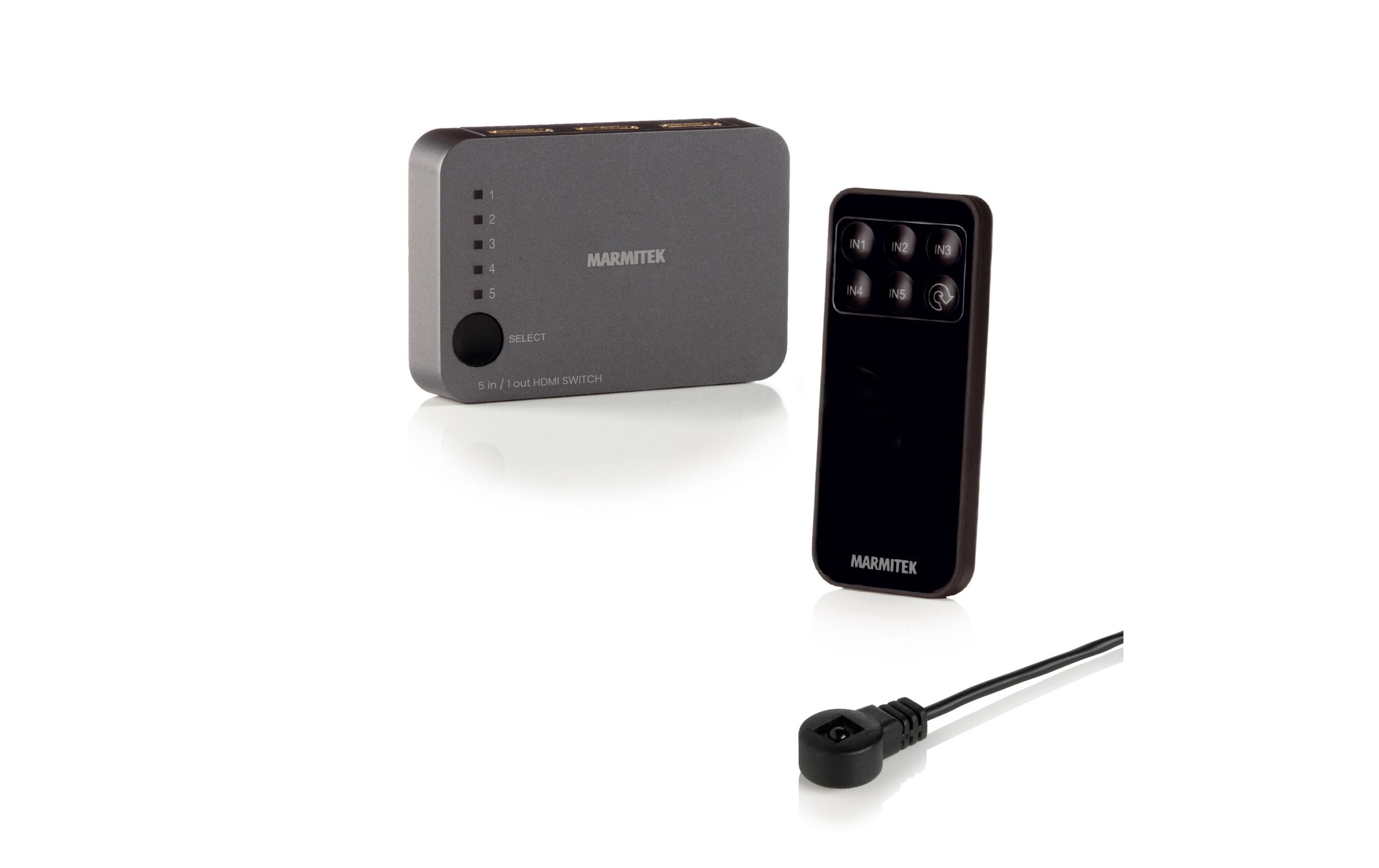 Marmitek Connect 350 UHD 2.0,4K HDMI Switch