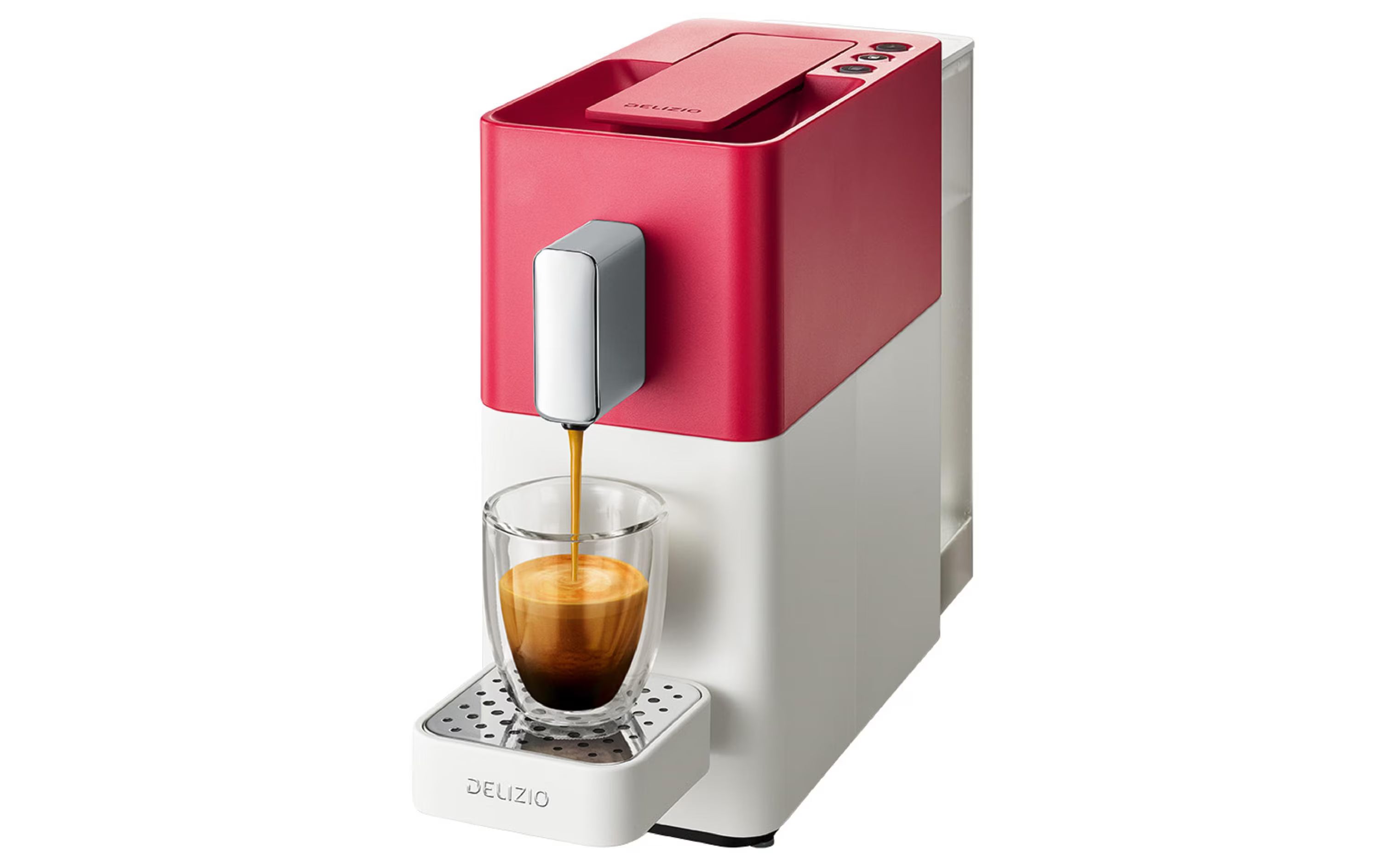 Delizio Kapselmaschine Carina Red