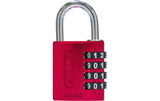 ABUS 144/40 rot B/DFNLI Vorhangschloss