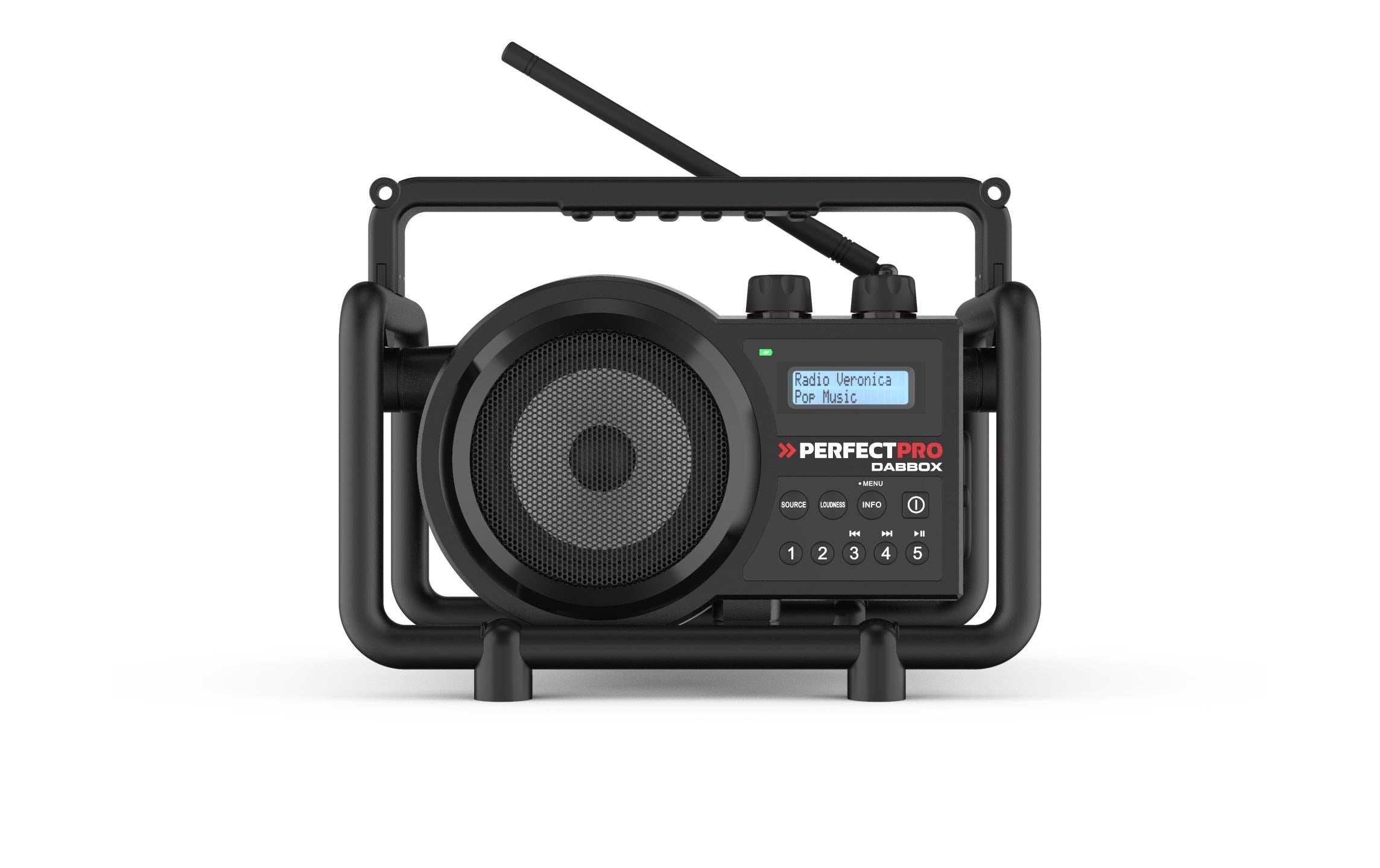 PERFECTPRO DABBOX, DAB+ Baustellenradio