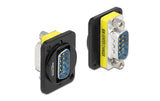 Delock TerminalblockDB9Stecker/DB9Stecker