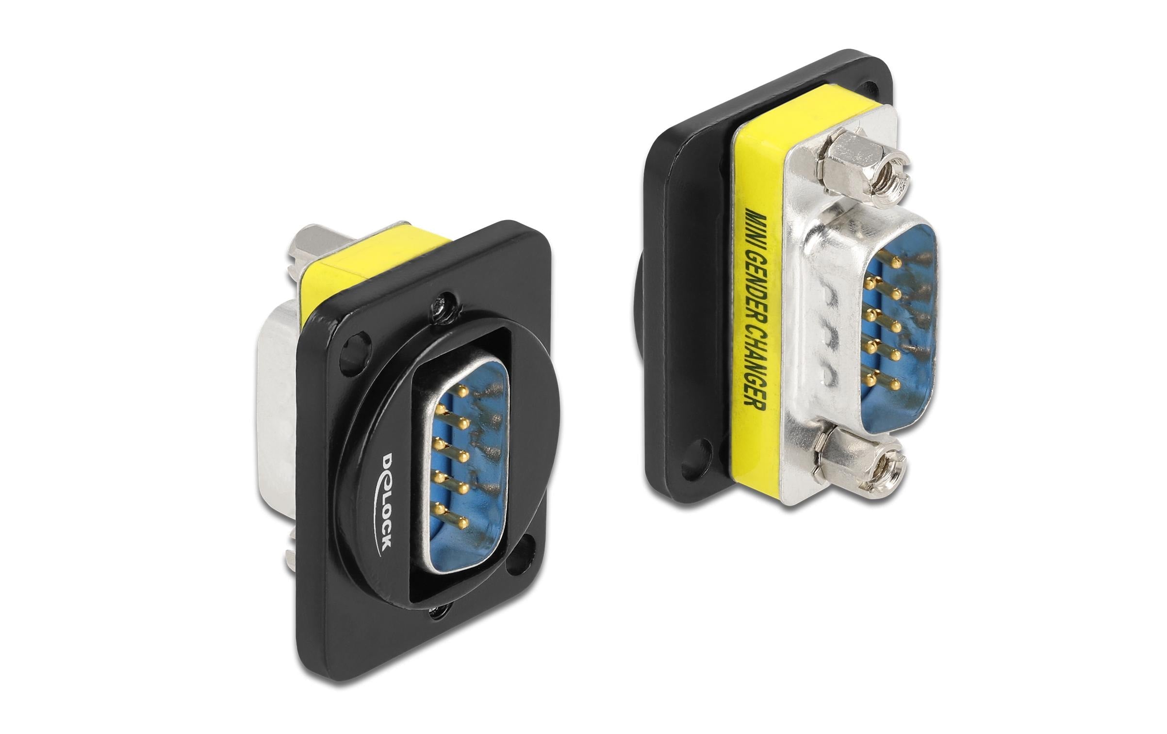 Delock TerminalblockDB9Stecker/DB9Stecker