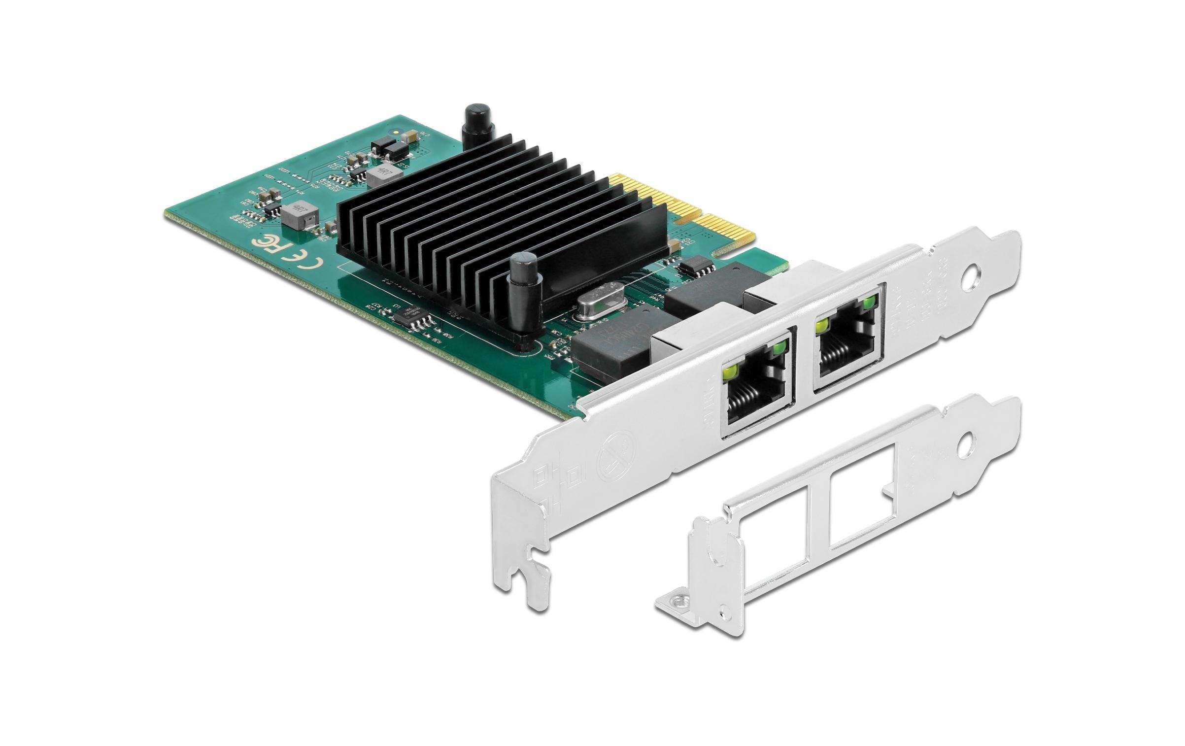 Delock PCI-Express-x4 Netzwerkkarte, 2x1GE