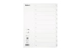 Biella Register Karton A4 1-10, 4Loch