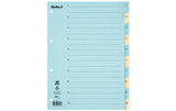 Biella Register Karton A4 1-10, 4Loch