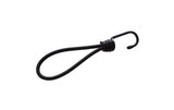 Haken mit Gummizugband 9 mm, schwarz