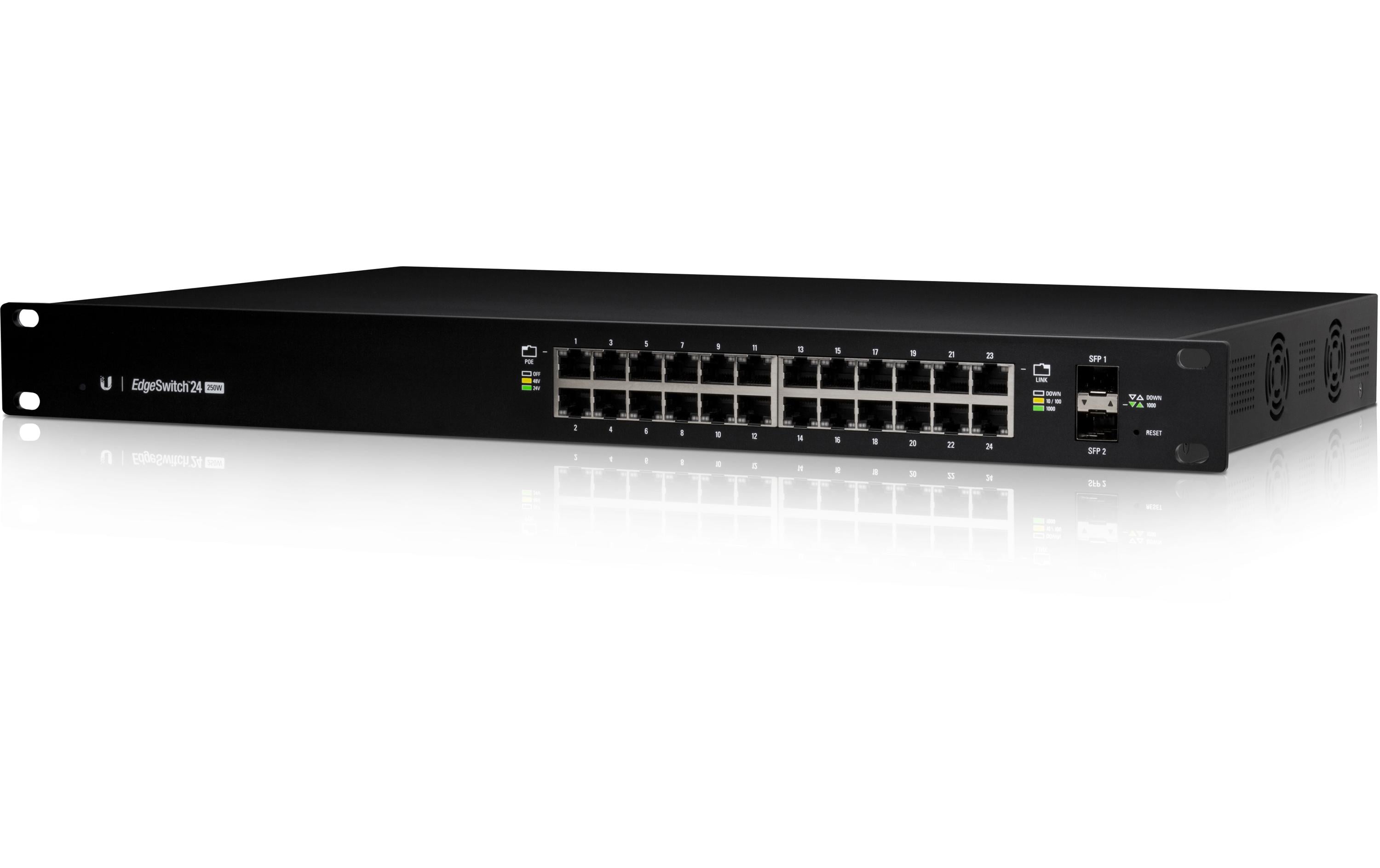 Ubiquiti Edgeswitch ES-24-250W:24 GigaPorts
