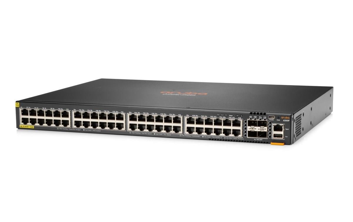 HPE Aruba CX 6200F 48G PoE+