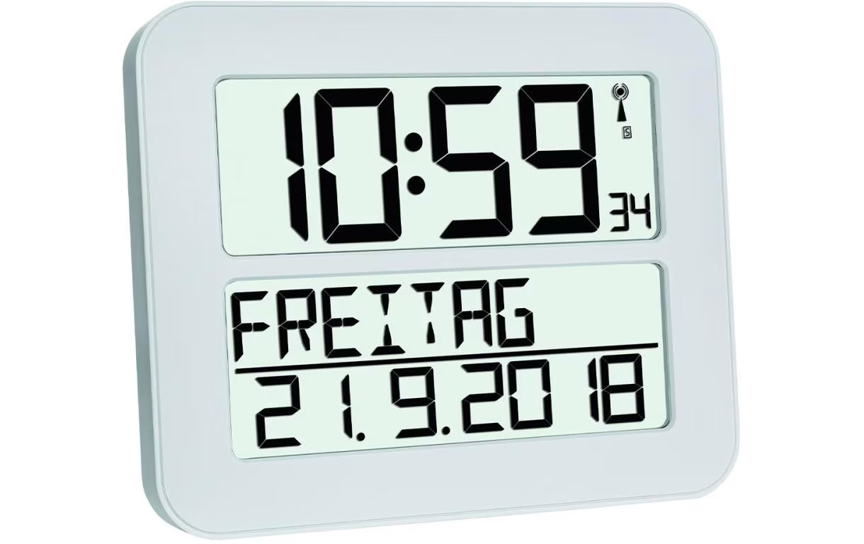 TFA Digitale Funkuhr TIMELINE MAX