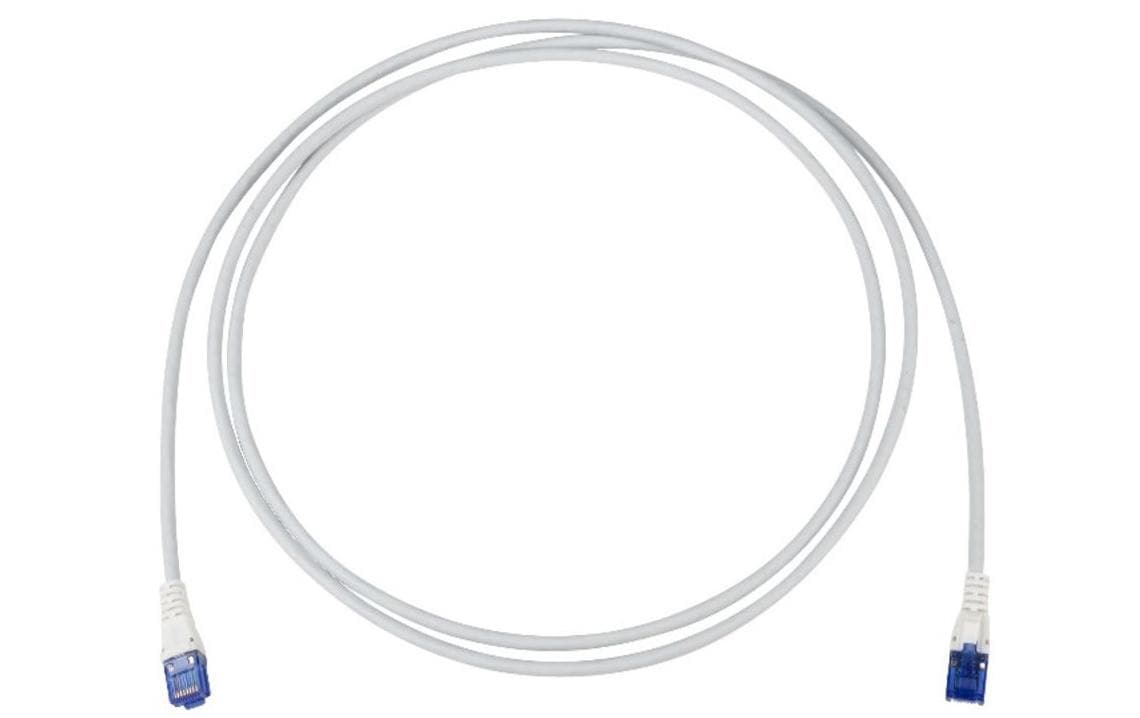 R&M, Patchkabel Cat 6, U/UTP, 0.5 m, Grau