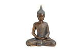 G. Wurm Buddha sitzend, Gold