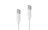 PureLink USB3.1 Gen2 USB-A-A, 1m, Weiss