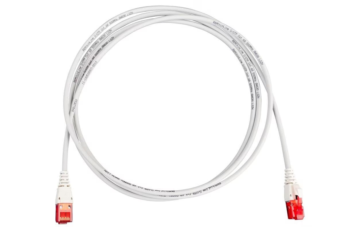 R+M Thin-Line Patchkabel U/UTP Kat.6A, 1m