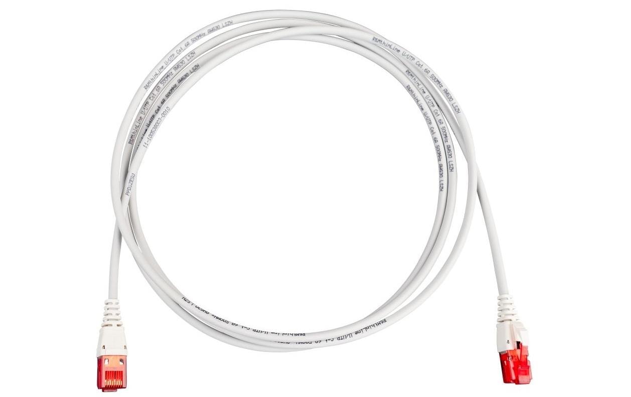 R+M Thin-Line Patchkabel U/UTP Kat.6A, 7.5m