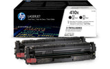 HP Toner 410X - Black 2er-Pack (CF410XD)
