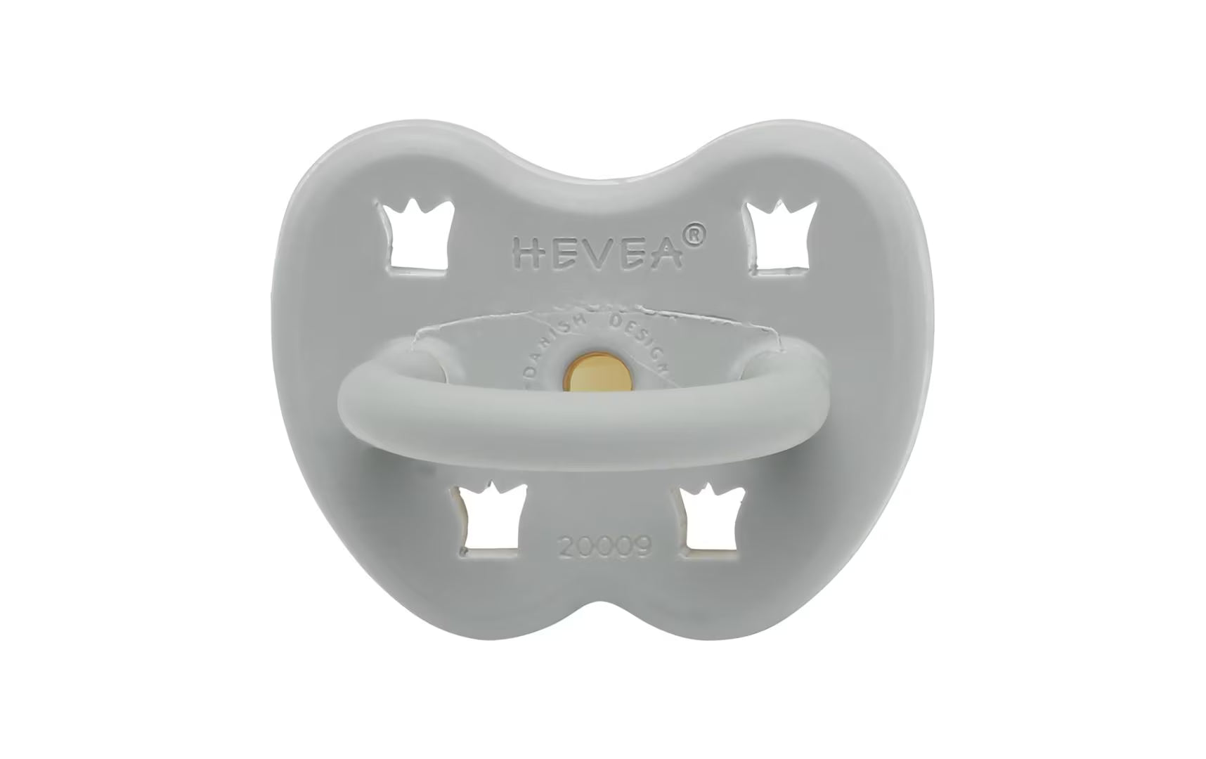HEVEA Schnuller Crown Round