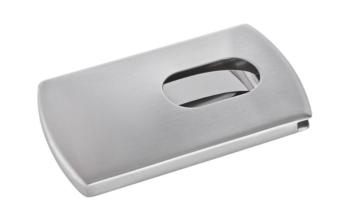 Sigel Visitenkarten-Etui Snap silber
