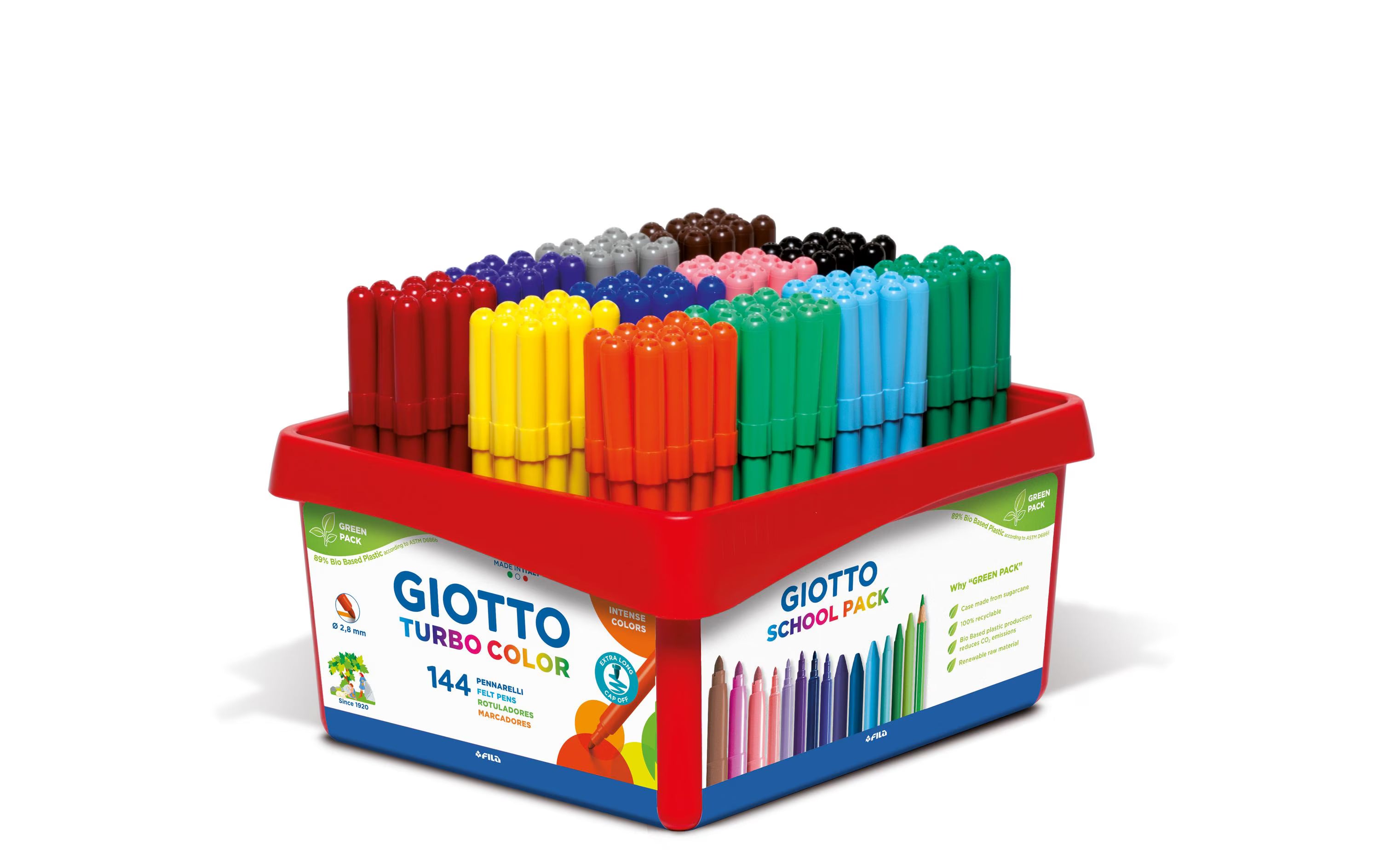 Giotto Filzstift Turbo Color Schulset