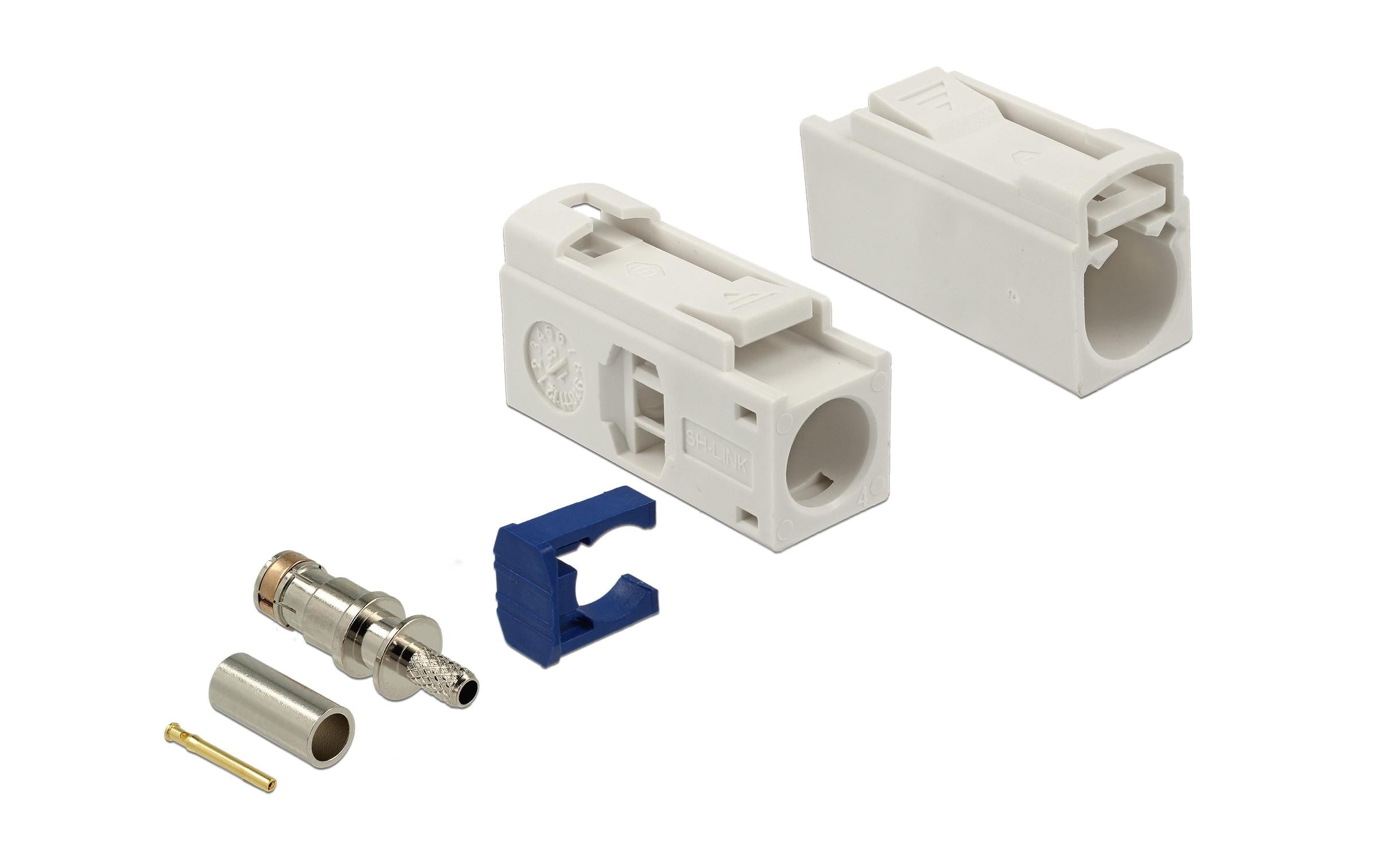 Delock FAKRA B Buchse-Buchse Adapter, 25mm
