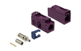 Delock FAKRA D Buchse-Buchse Adapter, 25mm