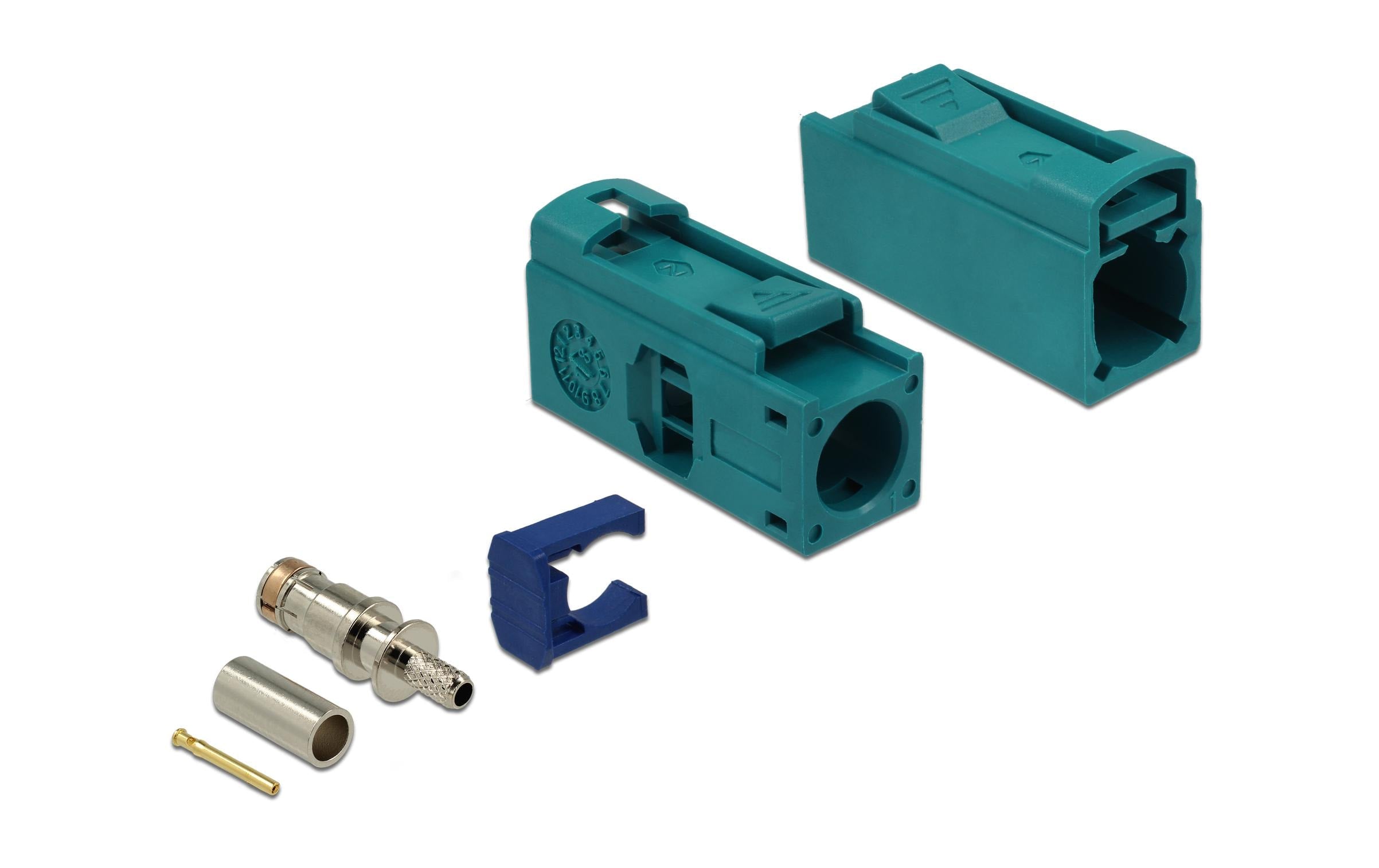 Delock FAKRA Z Buchse-Buchse Adapter, 25mm