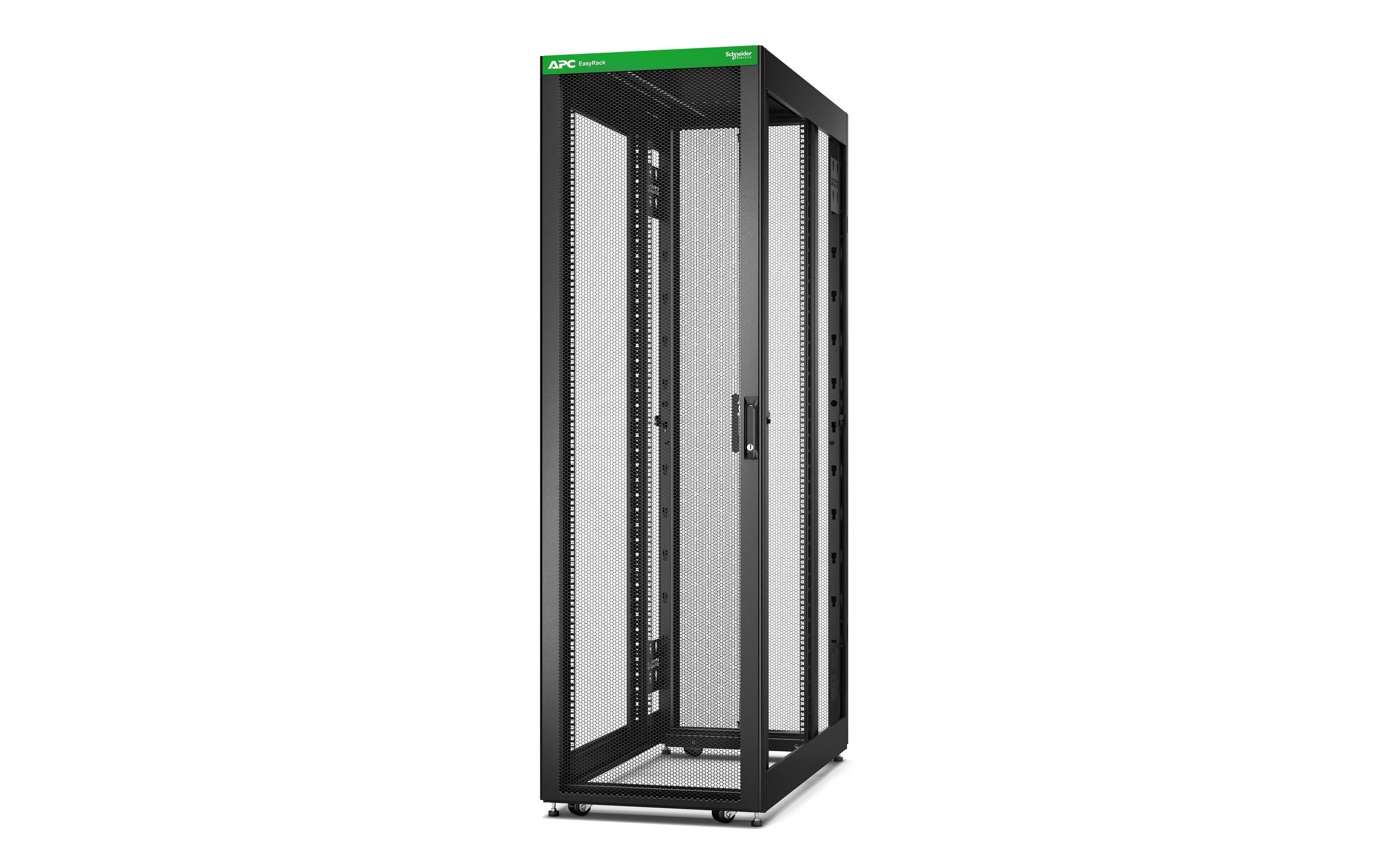 APC Easy Rack 42HE / 600mm/1200mm, Schwarz