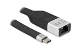 Delock FPC USB Type-C zu Gigabit LAN, 15cm