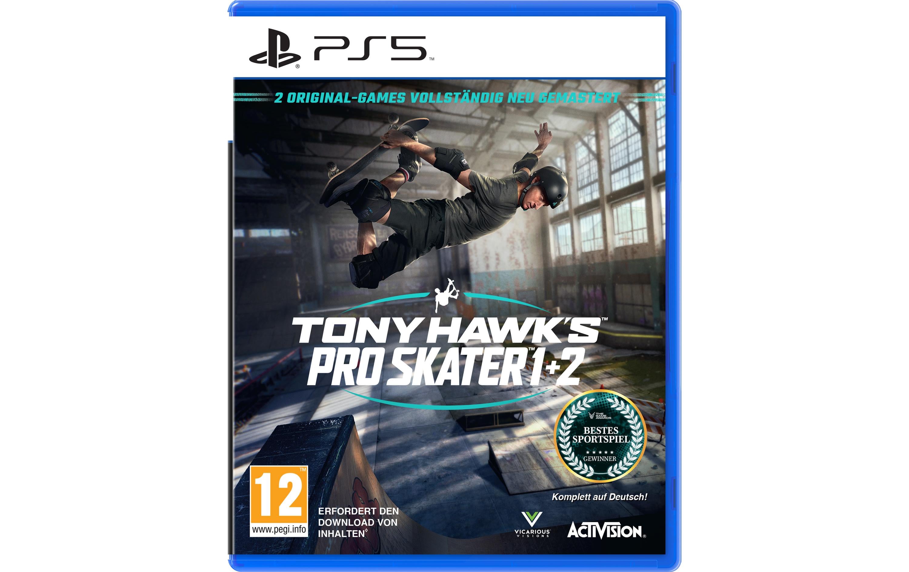 Tony Hawk's Pro Skater 1&2, PS5