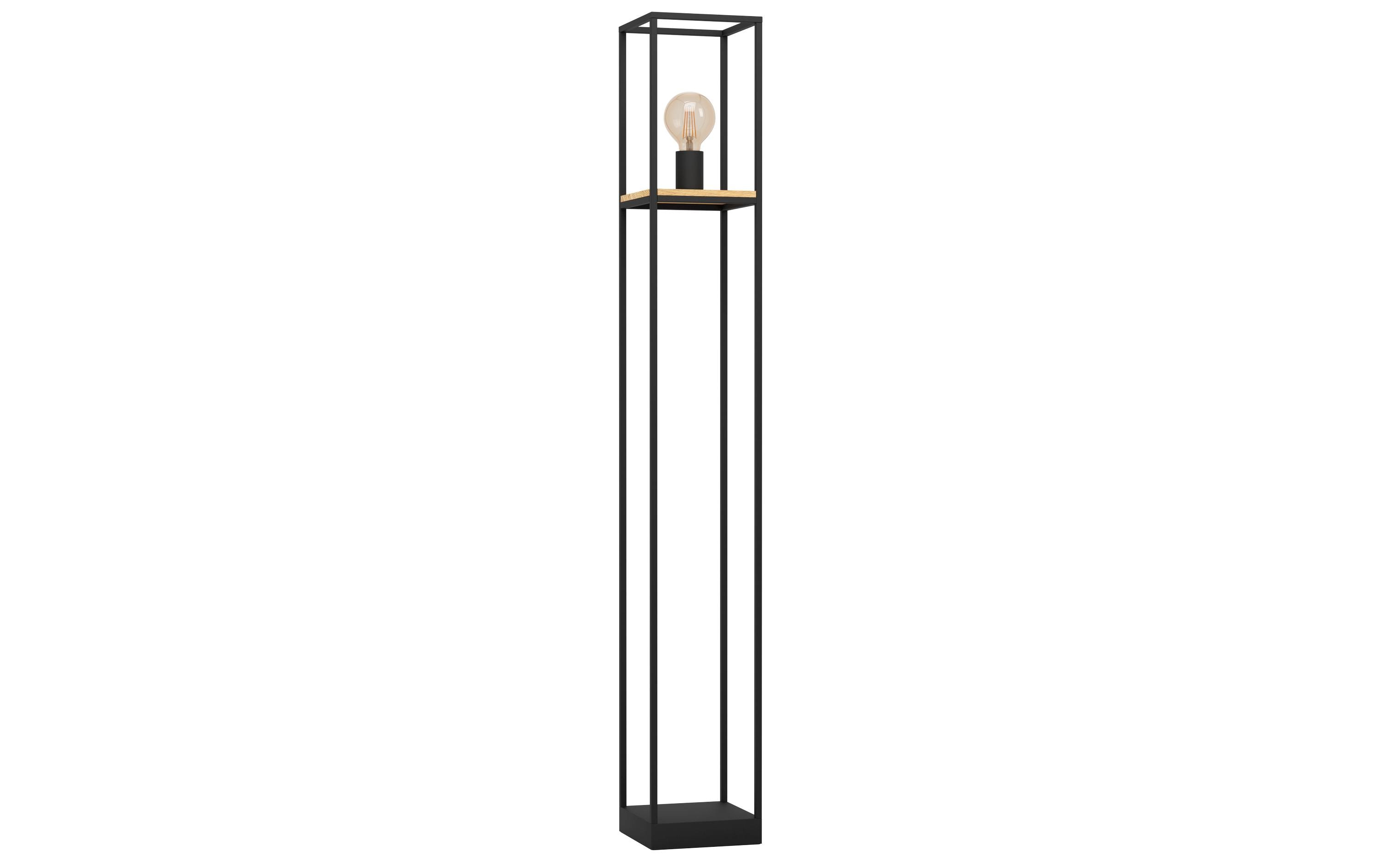 EGLO LIBERTAD Stehleuchte schwarz/braun