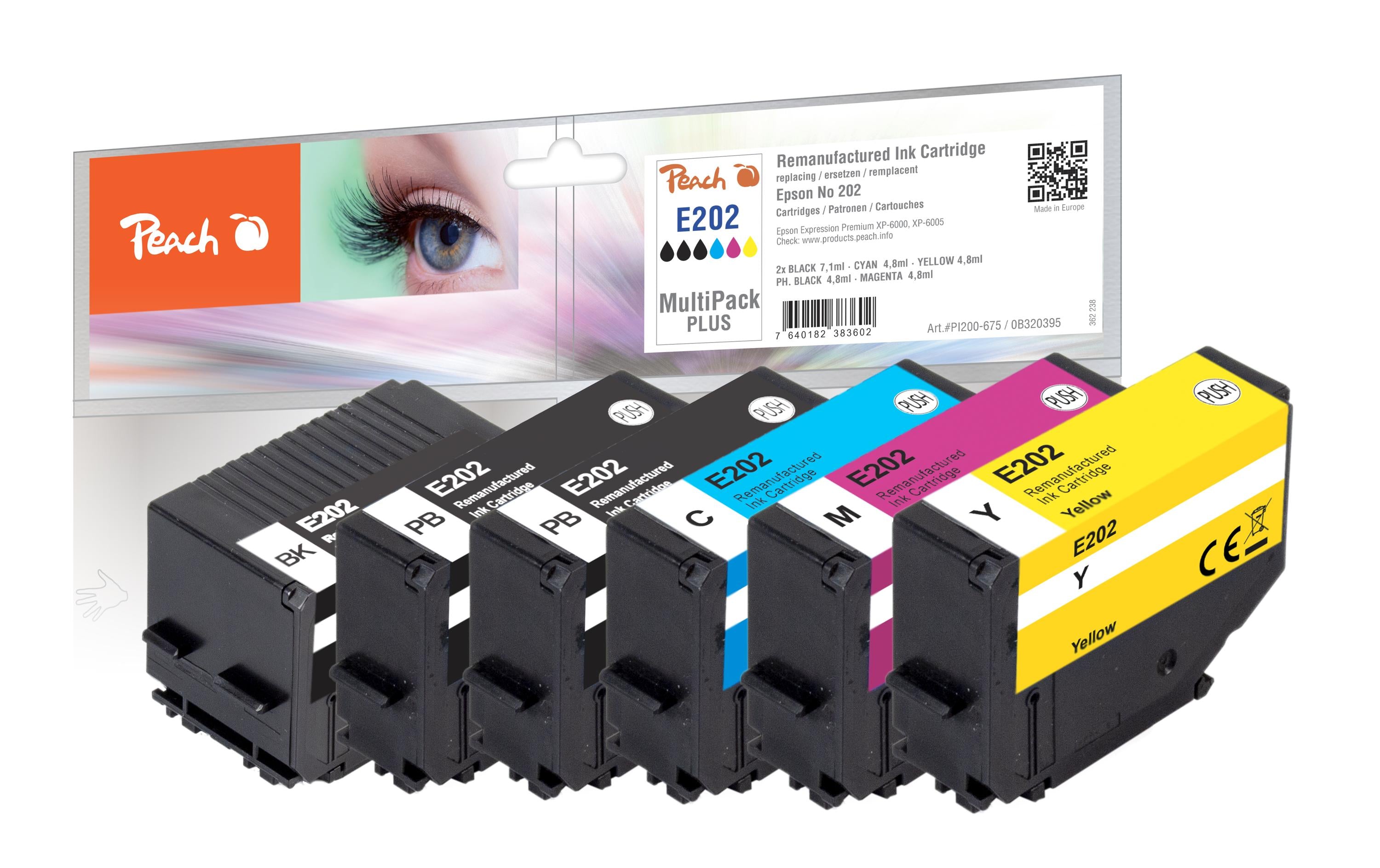 Peach Tinte Epson Nr. 202