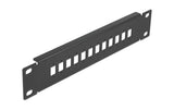Delock 10 Leer Patchpanel Duplex 12Port