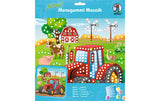 URSUS Moosgummi-Set Glitter Traktor