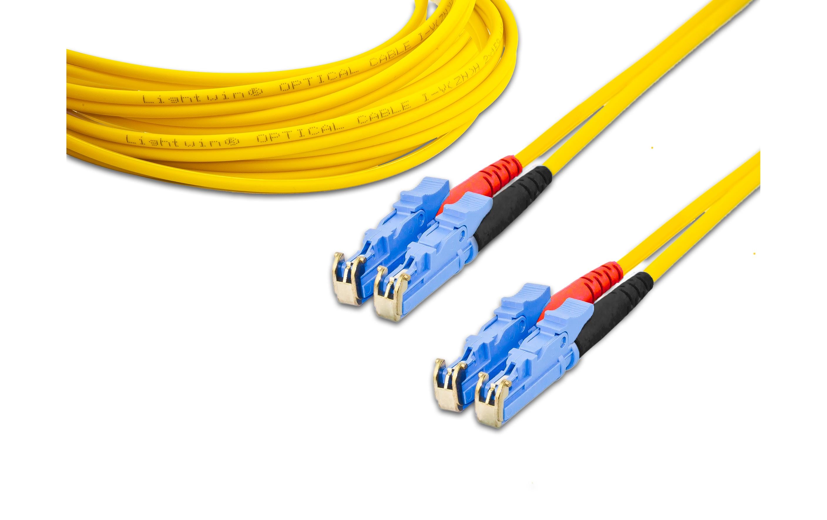 Lightwin LWL HQ Duplex Patchkabel, LSH, 5m