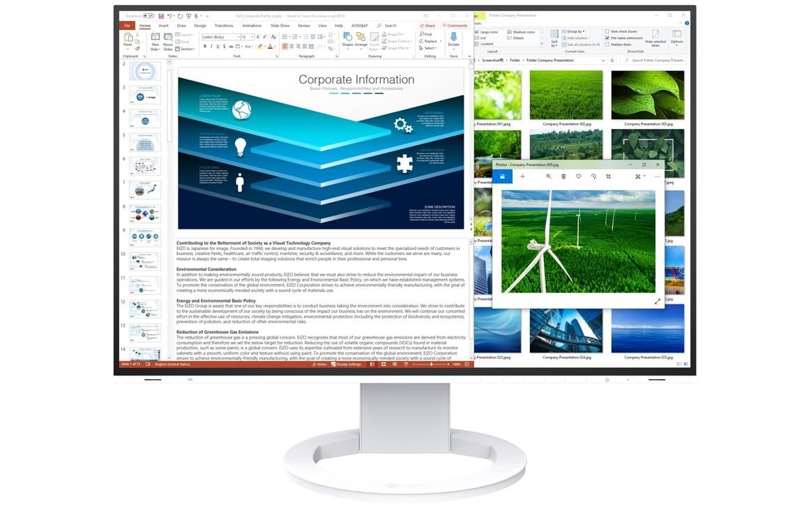 EIZO EV2485-SWISS EDITION 24.1 weiss